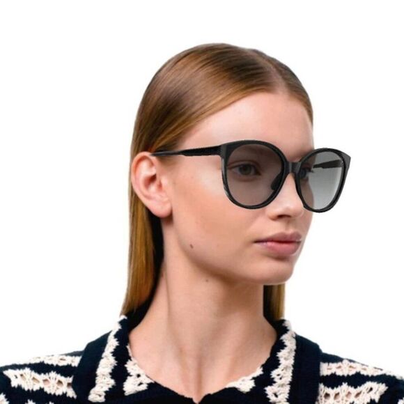Vogue Women Sunglasses Black Grey Gradient Butterfly VO5509S W44/1156 BRAND NEW main image 7